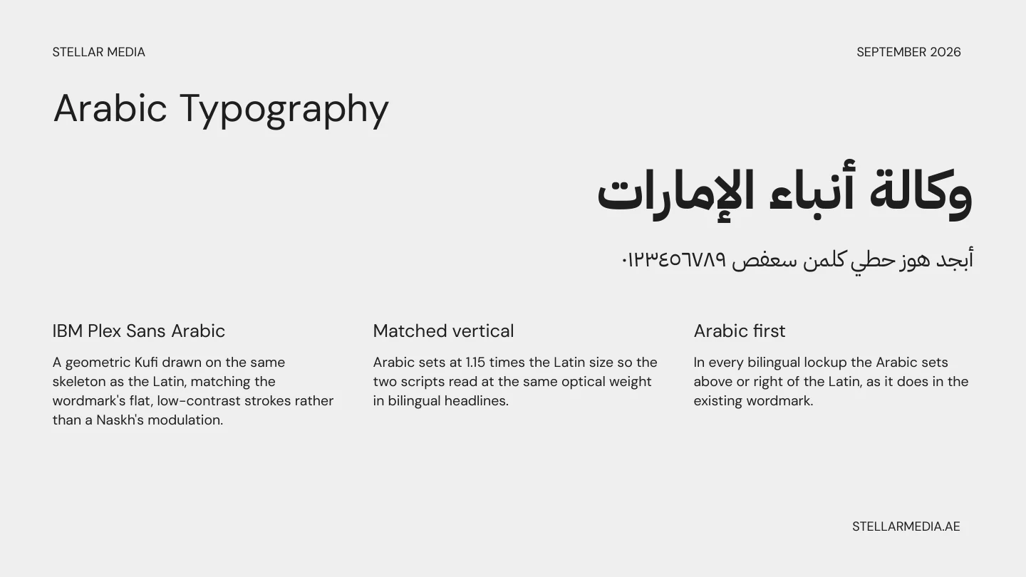 Logo Rebranding Facelift · Icon · Arabic typography · Page 20